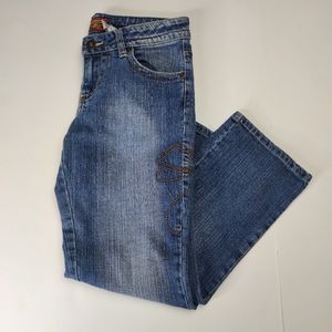Boom Boom Jeans Size 5 Embroidered